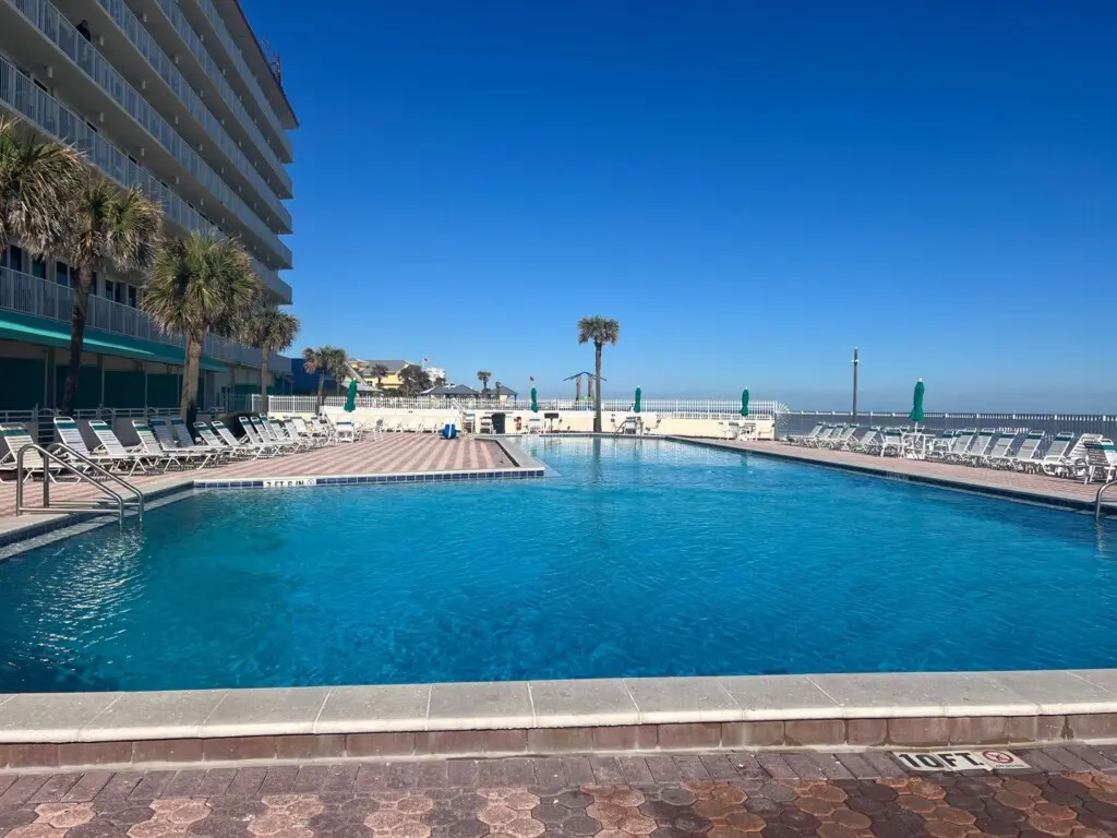 so much room out here. you are never really crowded. Just love our pool here. You will too