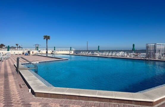 10' Deep end of our Heated Pool