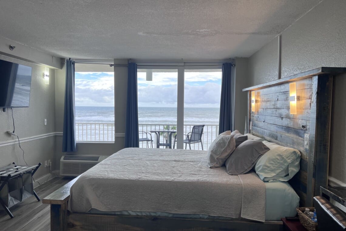 Just another view of waking up to the ocean!