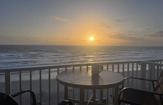 A little sunrise with your coffee