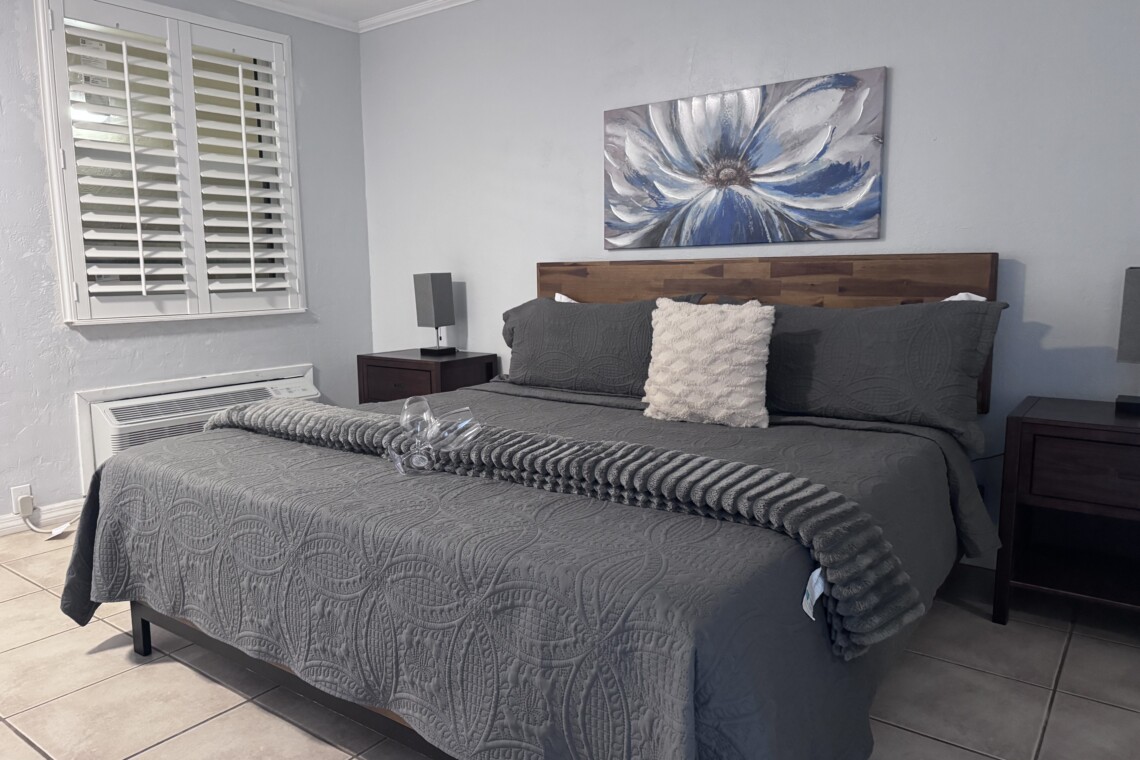 King bed