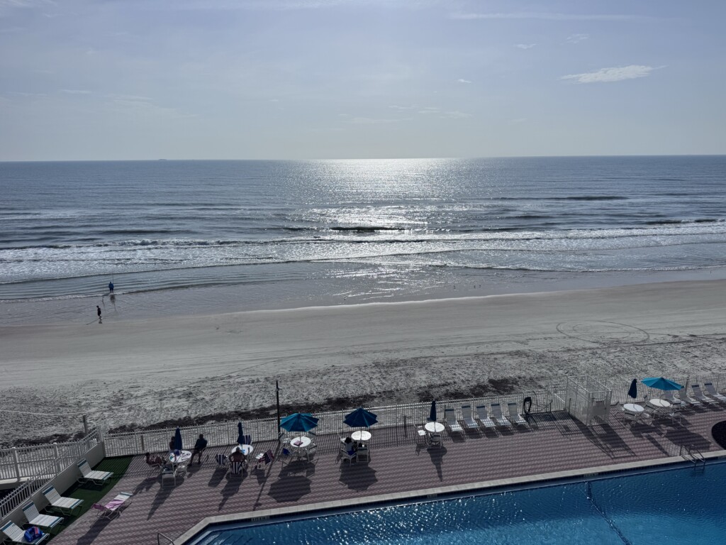 The perfect sunrises from your balcony