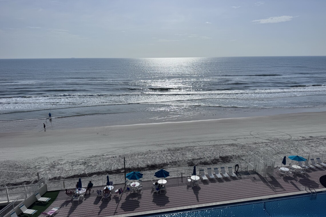 The perfect sunrises from your balcony