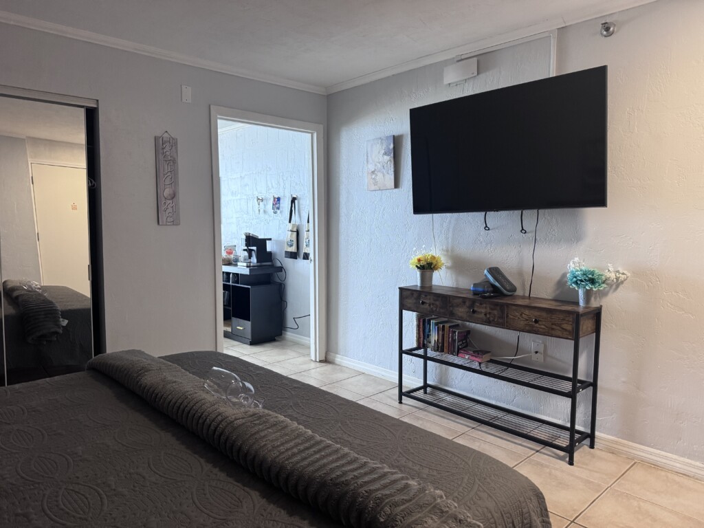 Smart TV in the bedroom