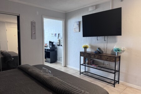 Smart TV in the bedroom