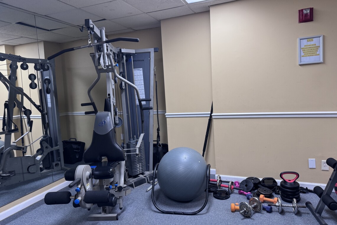 Just enough in here to keep you busy and feeling good that you were able to get a workout in