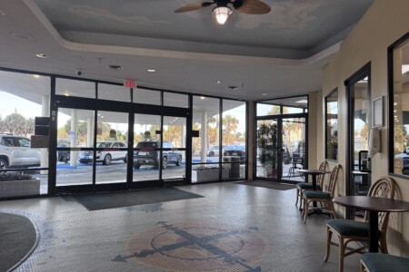Entry area.