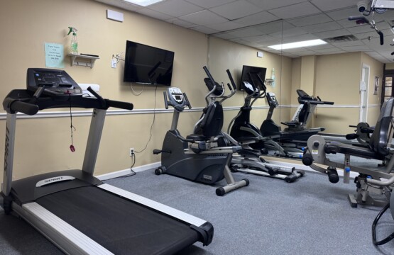 simple gym to get a little routine workout in