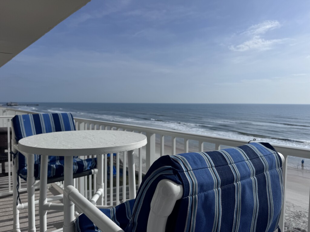 Balcony views with the stay