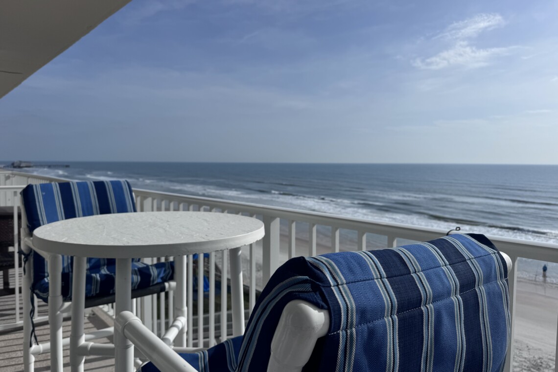 Balcony views with the stay