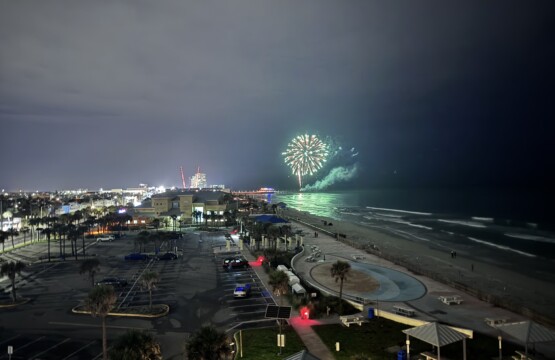 enjoy the fireworks every Saturday