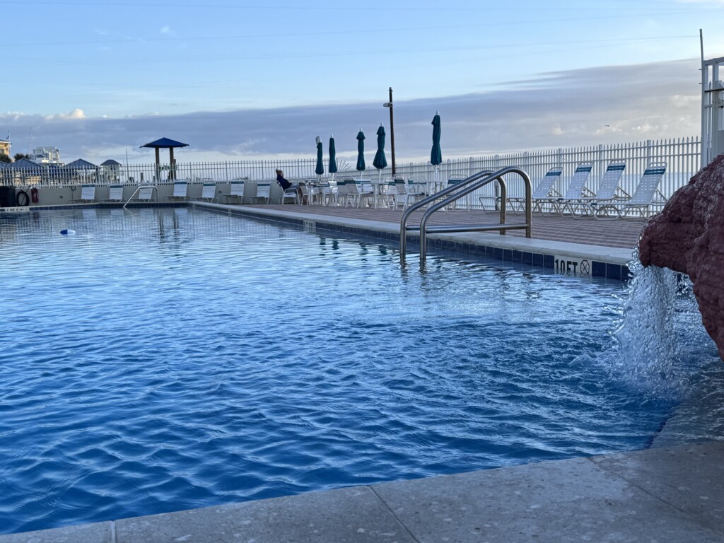 pool is all yours