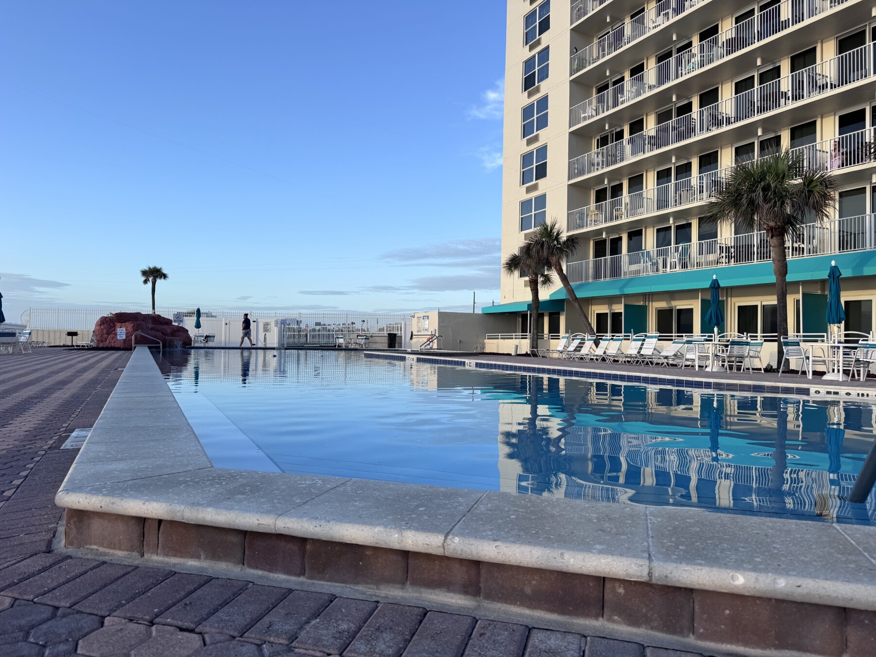 huge heated cozy pool